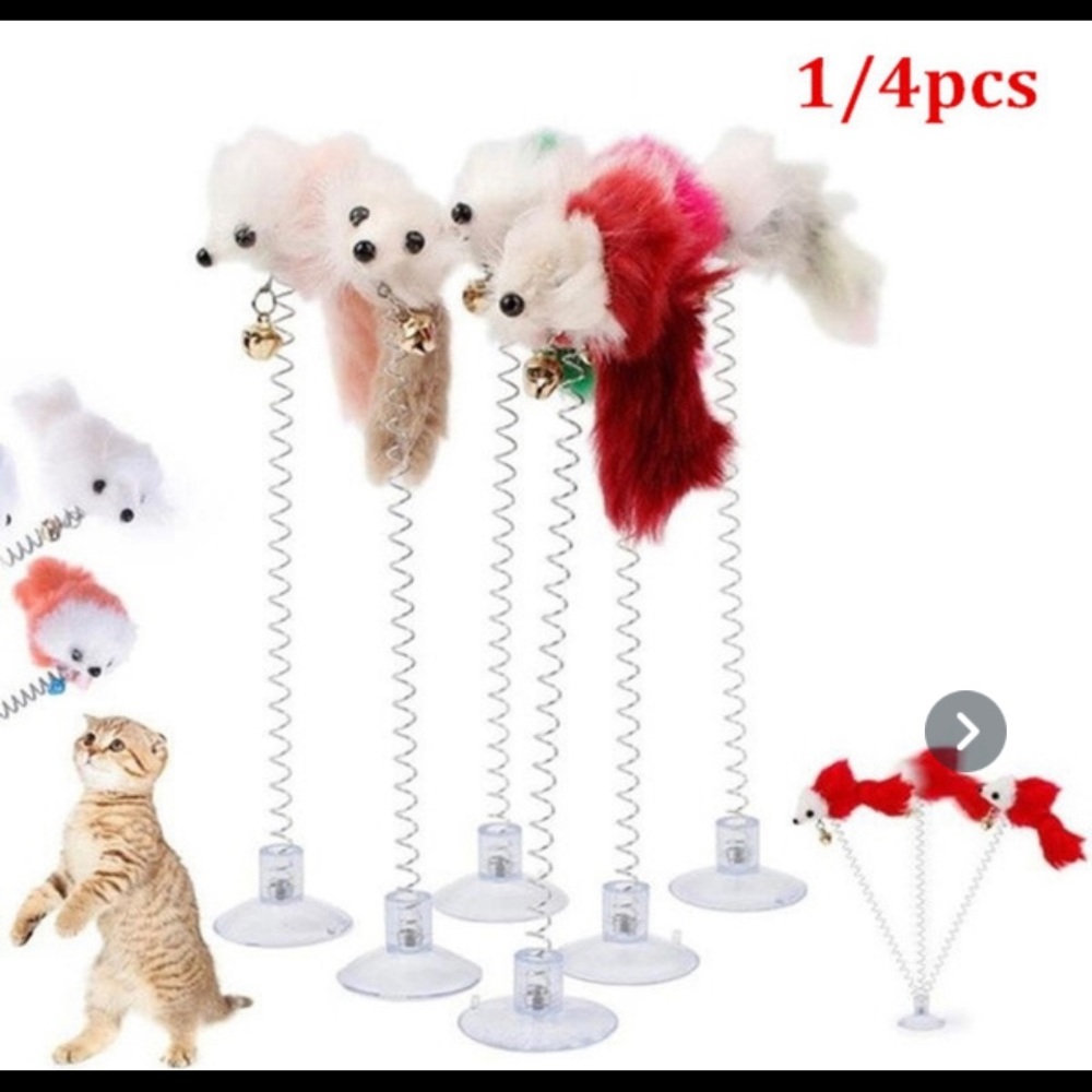 Set of 3mice and animal toys